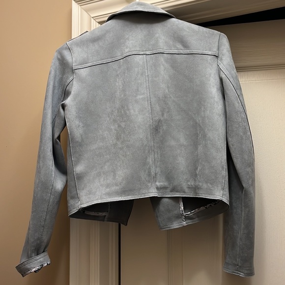 By Anthropologie light blue jacket NWT - Picture 5 of 5